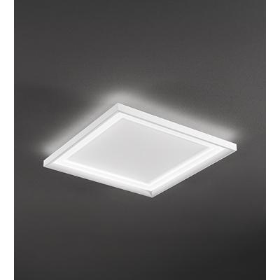 PLAFONIERA IN METALLO BIANCO